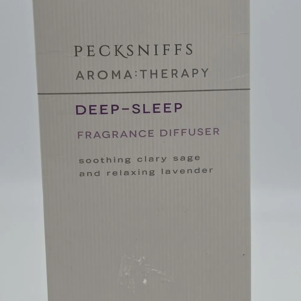 Pecksniff’s Aromatherapy Deep Sleep Reed Diffuser Clary Sage Lavender 100ml New